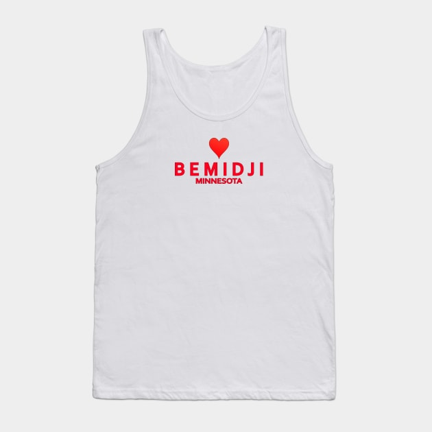 Bemidji Minnesota Tank Top by SeattleDesignCompany